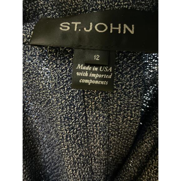 St John Multicolor Blazer 12 - Picture 3 of 4